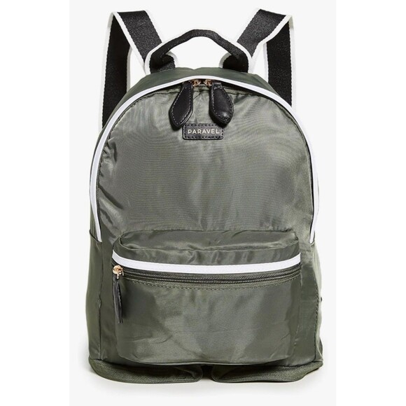 Paraval Fold Up Light Weight Backpack Unisex Green Travel Compact Gorpcore Army - Picture 14 of 14